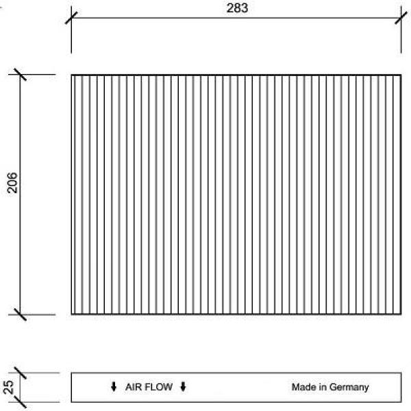 Interieurfilter Diederichs DCI1005