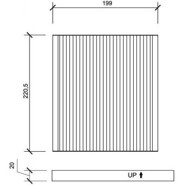 Interieurfilter Diederichs DCI1102