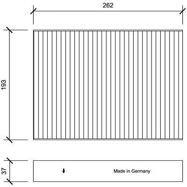 Interieurfilter Diederichs DCI1193