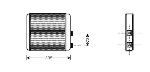 Kachelradiateur Diederichs DCM1168