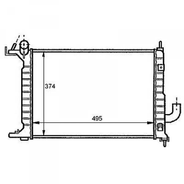 Radiateur Diederichs DCM2611