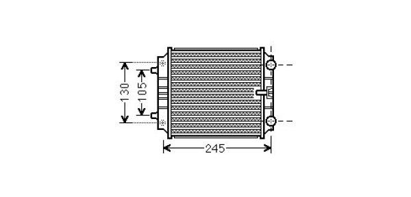 Radiateur Diederichs DCM3828