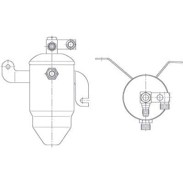 Airco droger/filter Diederichs DCT1061