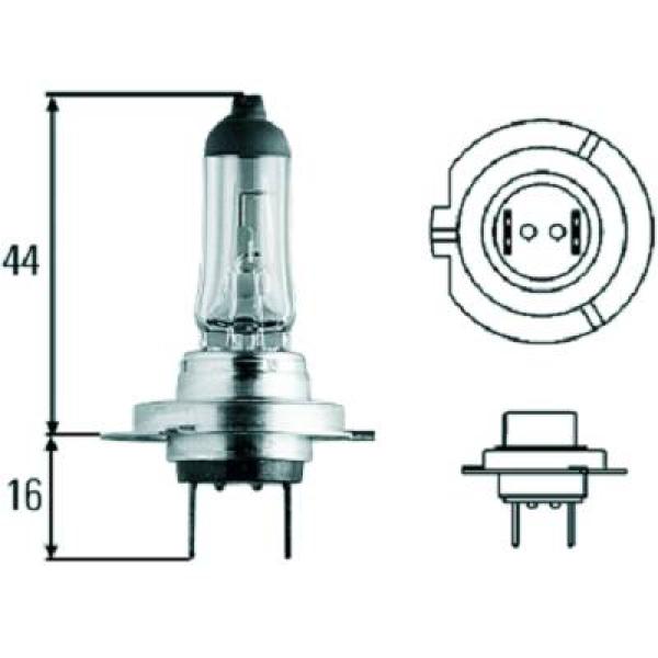 Gloeilamp, verstraler Diederichs LID10018