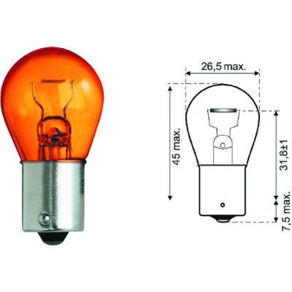 Gloeilamp, mistlamp Diederichs LID10048