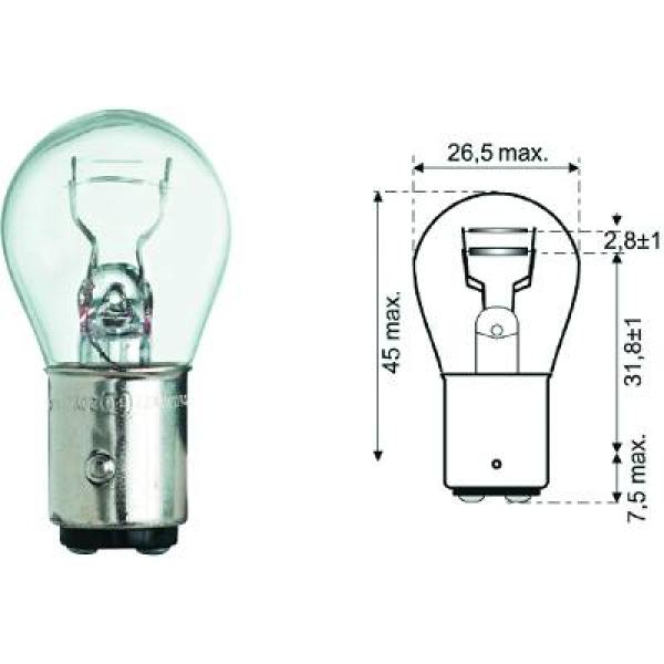 Gloeilamp, mistlamp Diederichs LID10051