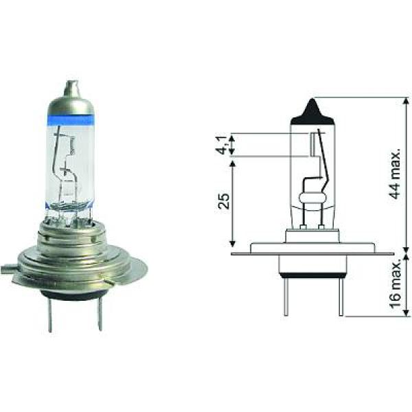 Gloeilamp, dagrijlicht Diederichs LID10063