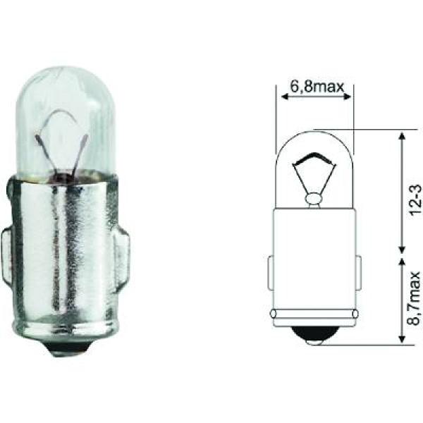 Gloeilamp, instrumentenverlichting Diederichs LID10084