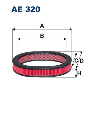 Luchtfilter Filtron AE 320