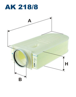 Luchtfilter Filtron AK 218/8