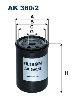 Luchtfilter Filtron AK 360/2