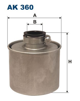 Luchtfilter, compressor Filtron AK 360