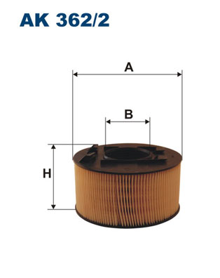 Luchtfilter Filtron AK 362/2