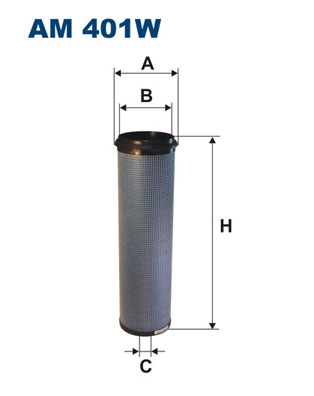 Oliefilter Filtron AM 401W