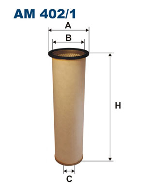Oliefilter Filtron AM 402/1W