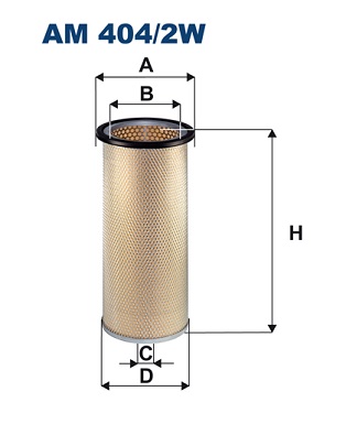 Oliefilter Filtron AM 404/2W