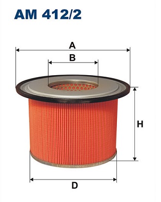 Luchtfilter Filtron AM 412/2