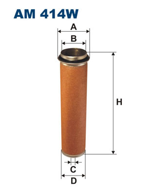 Oliefilter Filtron AM 414W