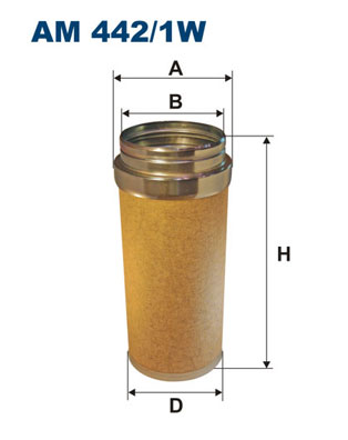 Oliefilter Filtron AM 442/1W