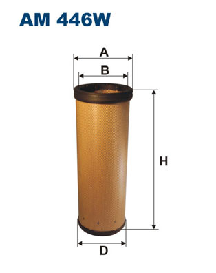 Oliefilter Filtron AM 446W