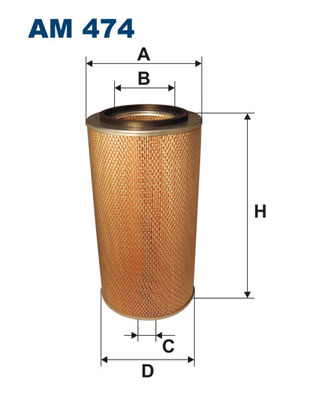 Luchtfilter Filtron AM 474