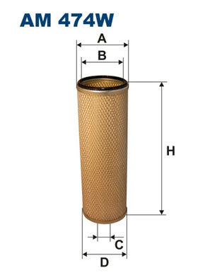 Oliefilter Filtron AM 474W