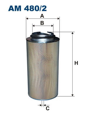 Luchtfilter Filtron AM 480/2