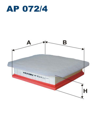 Luchtfilter Filtron AP 072/4