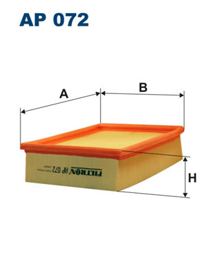 Luchtfilter Filtron AP 072