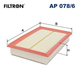 Luchtfilter Filtron AP 078/6