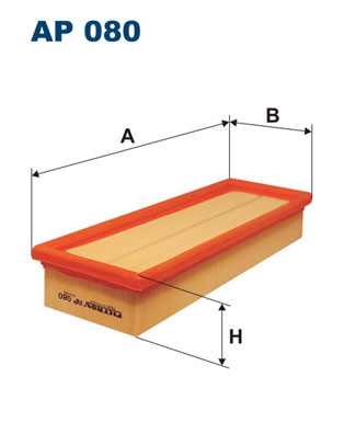 Luchtfilter Filtron AP 080