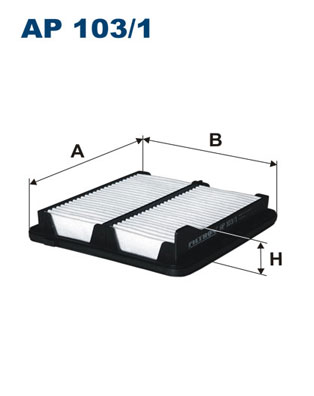 Luchtfilter Filtron AP 103/1