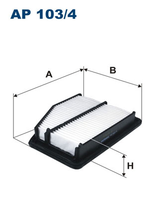 Luchtfilter Filtron AP 103/4