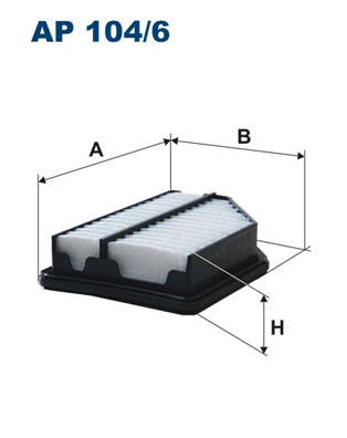 Luchtfilter Filtron AP 104/6