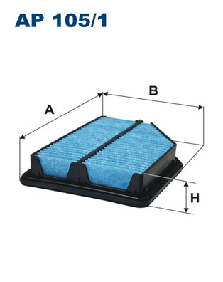 Luchtfilter Filtron AP 105/1