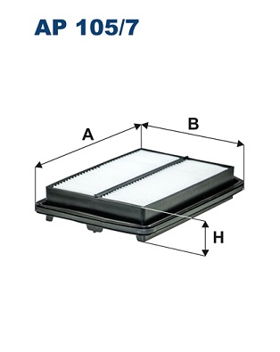 Luchtfilter Filtron AP 105/7