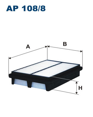 Luchtfilter Filtron AP 108/8