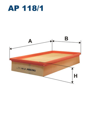 Luchtfilter Filtron AP 118/1