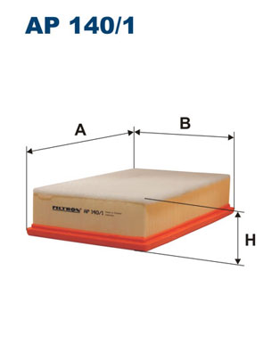 Luchtfilter Filtron AP 140/1