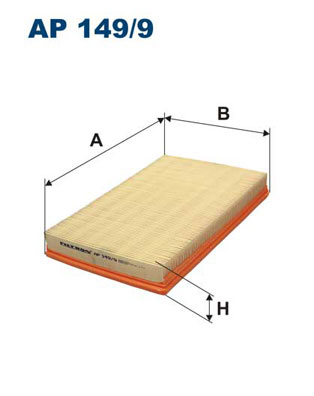 Luchtfilter Filtron AP 149/9