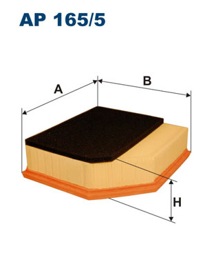 Luchtfilter Filtron AP 165/5