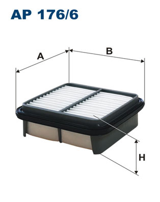 Luchtfilter Filtron AP 176/6