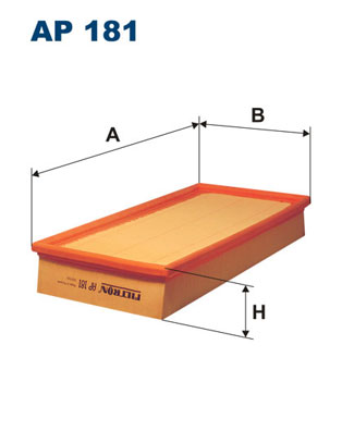 Luchtfilter Filtron AP 181