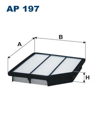 Luchtfilter Filtron AP 197