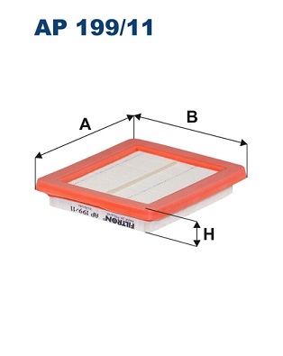 Luchtfilter Filtron AP 199/11