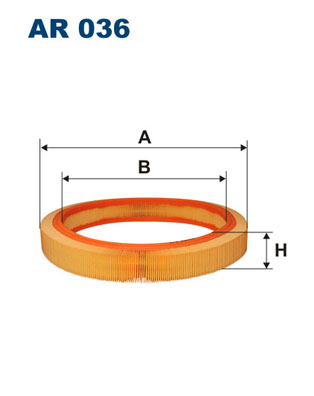 Luchtfilter Filtron AR 036