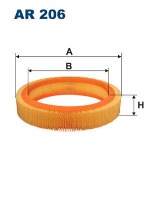 Luchtfilter Filtron AR 206