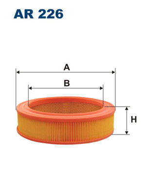 Luchtfilter Filtron AR 226