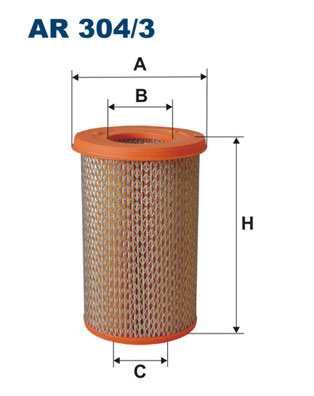 Luchtfilter Filtron AR 304/3