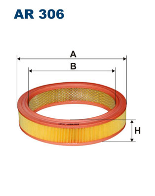 Luchtfilter Filtron AR 306